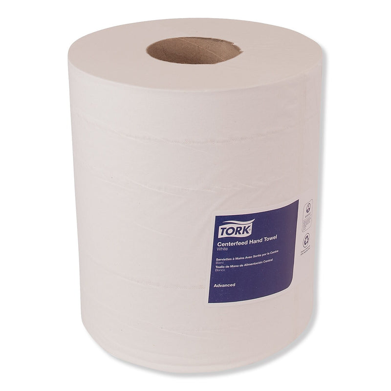Tork Cleaning Towels, White, 600 Sheets/Roll, 6/Carton (TRK121201)