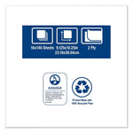 Tork Windshield Towel, 9.13" x 10.25", Blue, 140/Pack, 16 Packs/Carton (TRK192122)