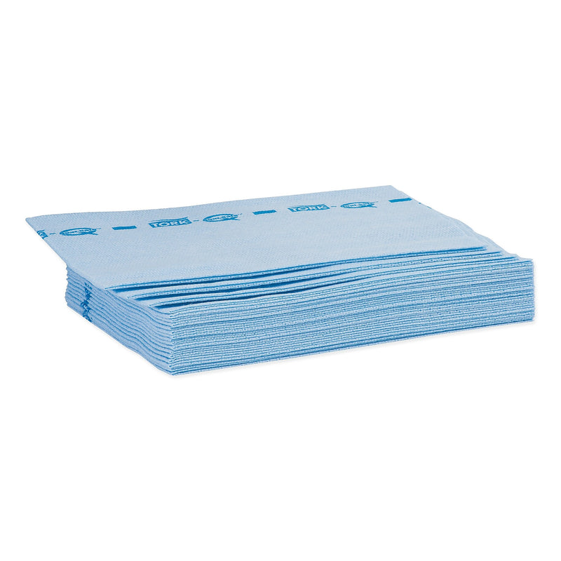 Tork Food Service Cloths, Blue, 150 Cloths/Pack (TRK192196)