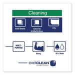Tork Cleaning Cloths, White, 50 Cloths/Pack, 6/Carton (TRK5301505)