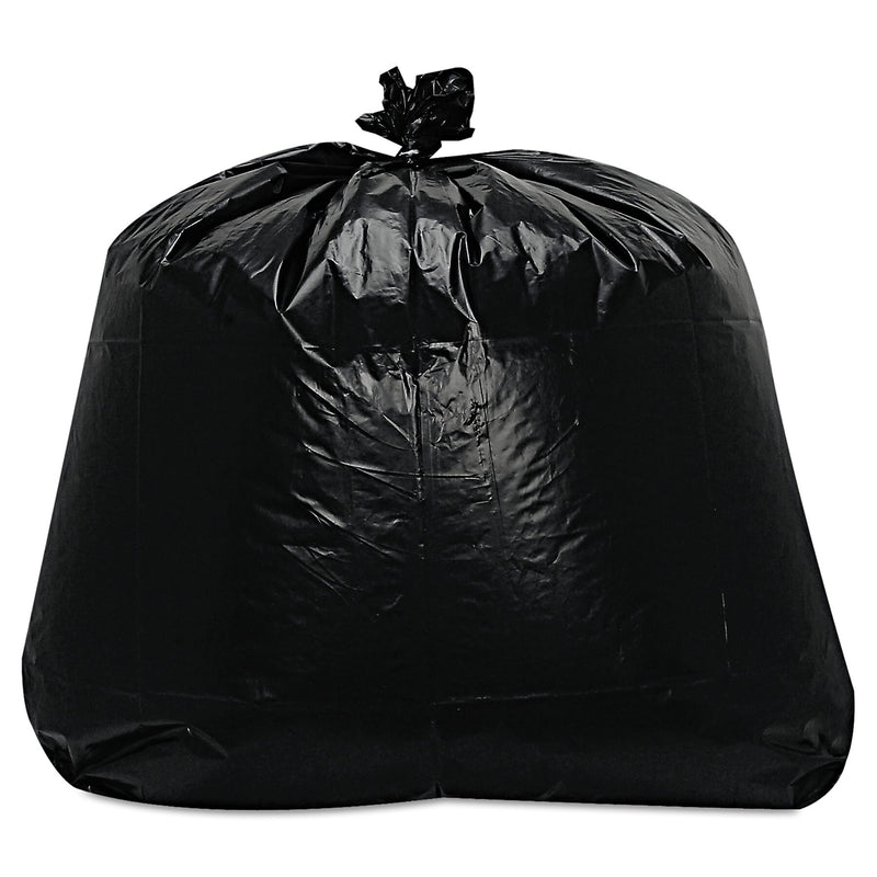 Trinity Low-Density Can Liners, 56 gal, 1.6 mil, 23" x 47", Black, 100/Carton (TRNML4347X)