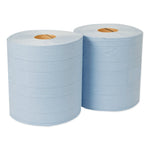 Tork Cleaning Wipers, Blue, 375 Sheets/Roll, 2/Carton (TRK13244101)