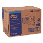 Tork Industrial Paper Wiper, 4-Ply, 12.8" x 16.5", Blue, 180/Carton (TRK13247501)