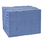 Tork Industrial Paper Wiper, 4-Ply, 12.8" x 16.5", Blue, 180/Carton (TRK13247501)