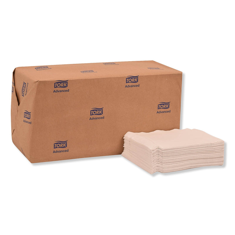 Tork Advanced Masterfold Dispenser Napkins, 1-Ply,12" x 17", White, 6000/CT (TRKD802A)
