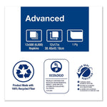 Tork Advanced Masterfold Dispenser Napkin, 1-Ply, 12" x 17", Natural, 500/PK, 12PK/CT (TRKD806E)