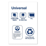 Tork Universal One-Ply Dinner Napkins, 1-Ply, 15" x 17", Natural, 250/Pack, 12PK/CT (TRKN5186)