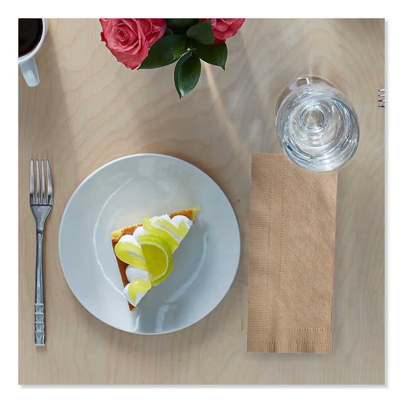 Tork Universal One-Ply Dinner Napkins, 1-Ply, 15" x 17", Natural, 250/Pack, 12PK/CT (TRKN5186)