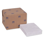 Tork Advanced Dinner Napkins, 2-Ply, 15" x 16.25", White, 375/Pack, 8 Packs/Carton (TRKNP5240C)