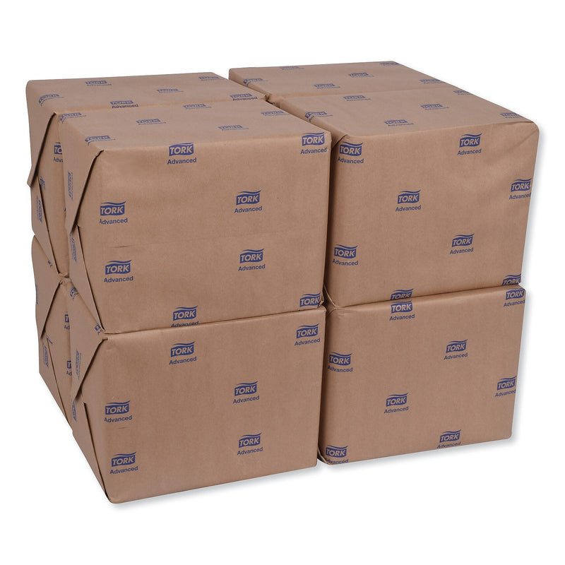 Tork Advanced Dinner Napkins, 2-Ply, 15" x 16.25", White, 375/Pack, 8 Packs/Carton (TRKNP5240C)