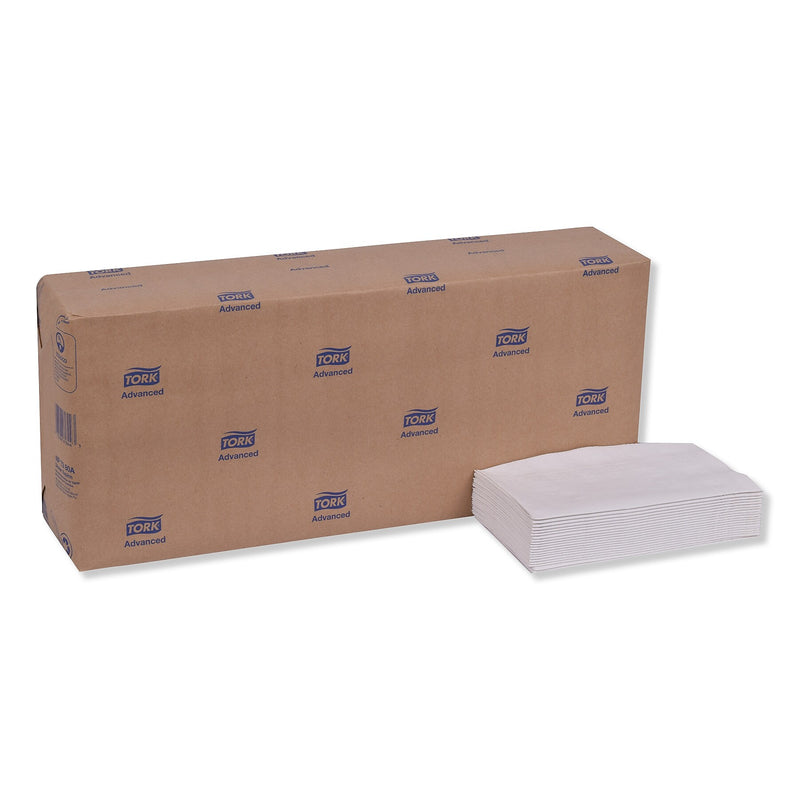 Tork Advanced Dinner Napkin,3-Ply,17" x 16.125",1/8 Fold, White,1740/CT (TRKNP7380A)