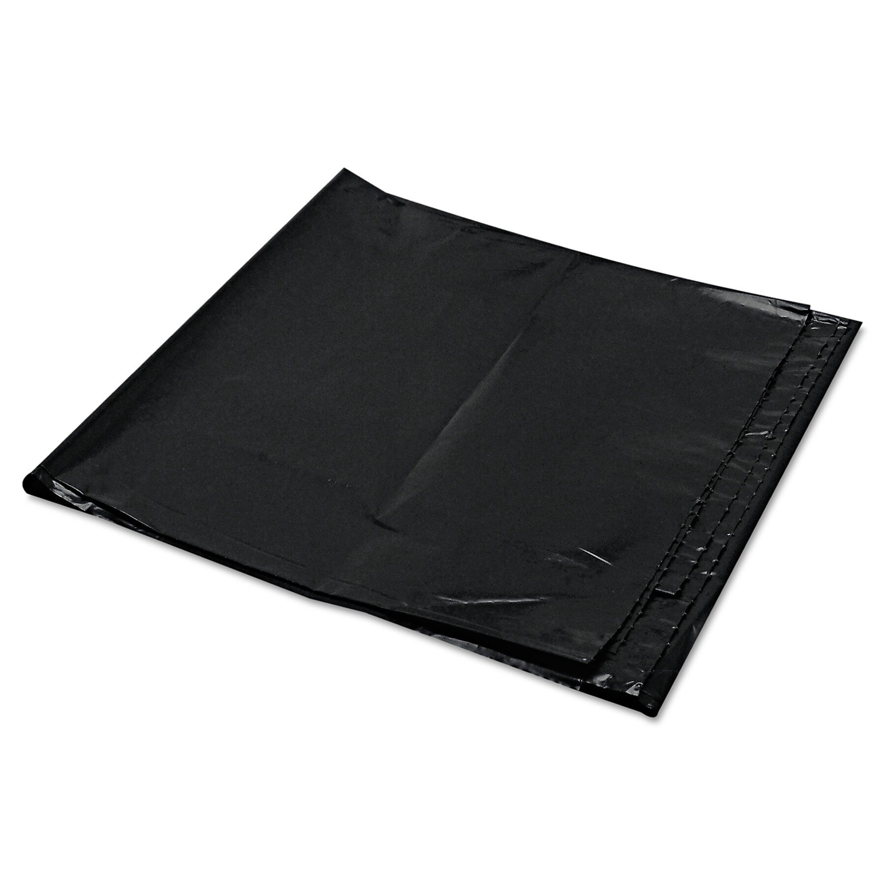 Trinity Low-Density Can Liners, 56 gal, 1.6 mil, 23" x 47", Black, 100/Carton (TRNML4347X)