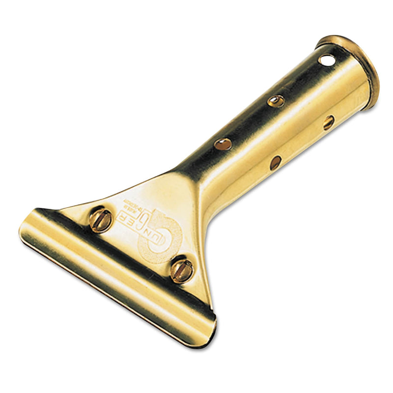 Unger Golden Clip Cleaning Handle, Metal, Gold (UNGGS00)