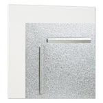 U Brands Floating Glass Dry Erase Undated One Month Calendar, 48 x 36, White (UBR3969U0001)
