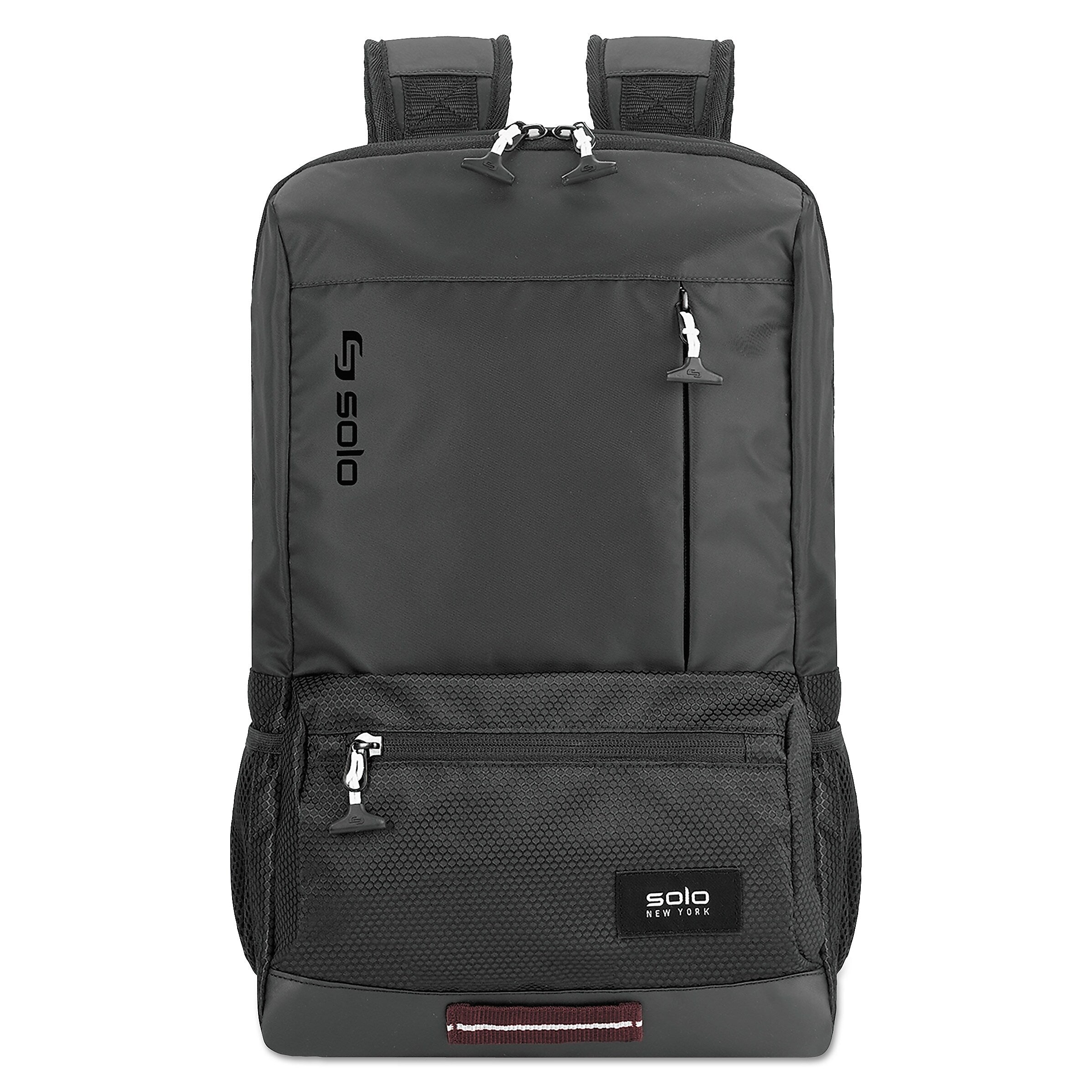 Solo Draft Backpack, 6.25" x 18.12" x 18.12", Nylon, Black (USLVAR7014)