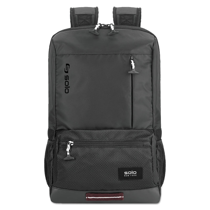 Solo Draft Backpack, 6.25" x 18.12" x 18.12", Nylon, Black (USLVAR7014)