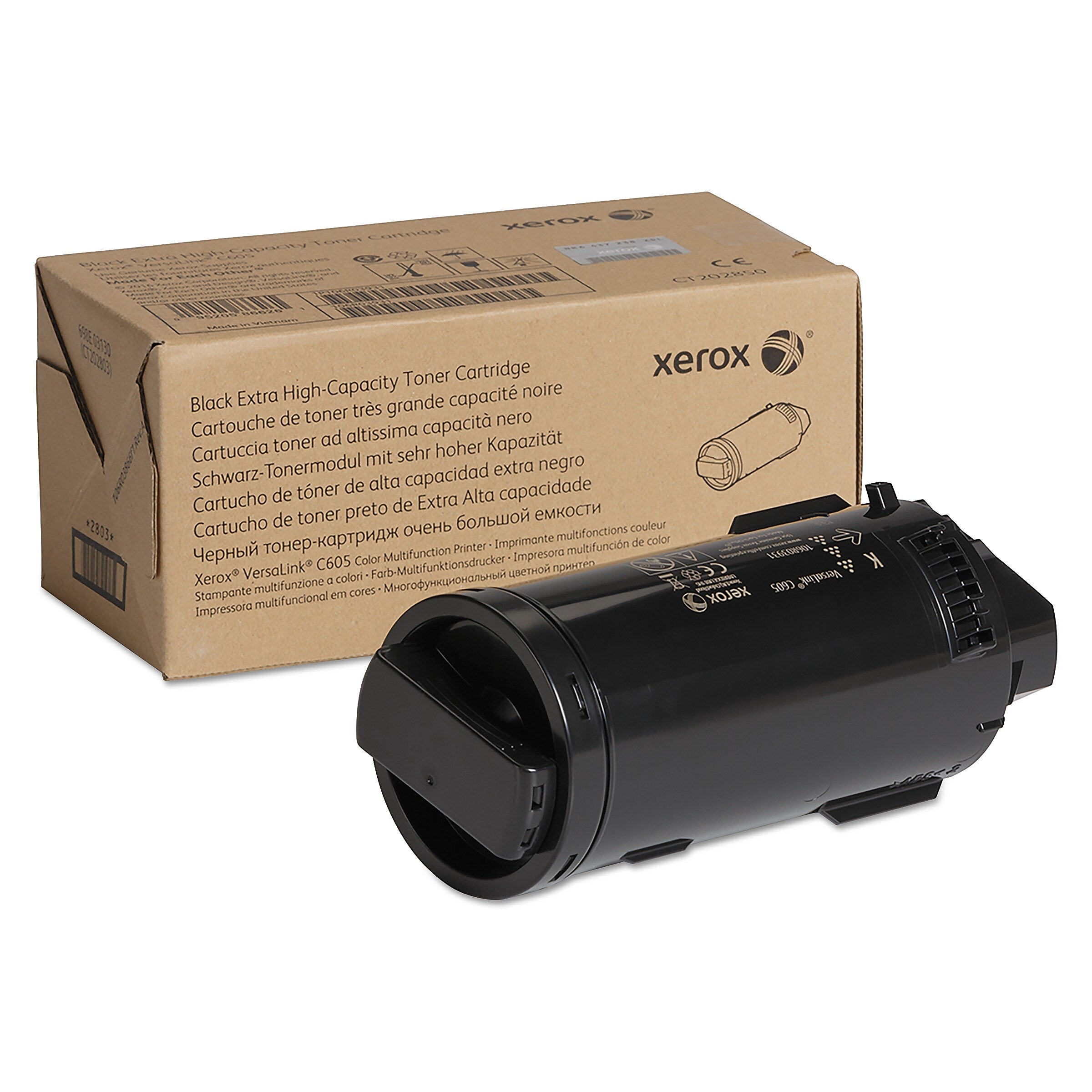 Xerox 106R04013 Extra High-Yield Toner, 16900 Page-Yield, Black, TAA Compliant (XER106R04013)