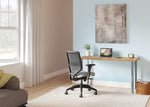 HON Coze 54"W Desk, Natural Recon and Silver (HONRPL2454N1P6)