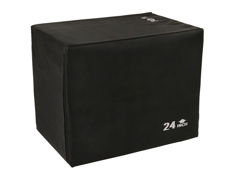 Sunny Health & Fitness Black 3-in-1 Plyo Box, 440 Lbs. (NO. 085)