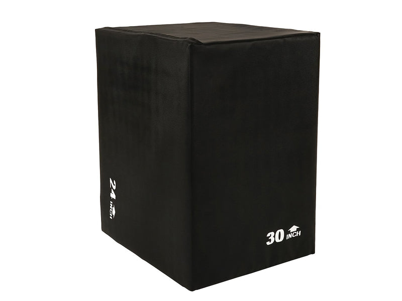 Sunny Health & Fitness Black 3-in-1 Plyo Box, 440 Lbs. (NO. 085)