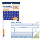 Rediform 2-Part Carbonless Purchase Requisitions, 4.25"L x 7"W, 50 Sets/Book (1L114)