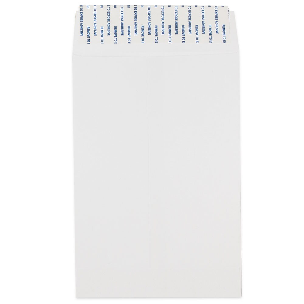 JAM Paper Open End Open End #1 Catalog Envelope, 6" x 9", White, 500/Pack (356828777)