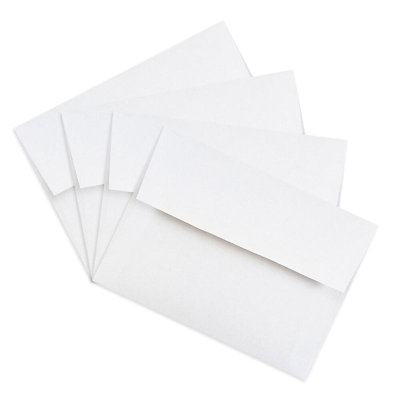 JAM Paper A2 Invitation Envelopes, 4.375 x 5.75, White, 25/Pack (MOOP6250LD)