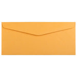 JAM Paper #10 Kraft Business Envelope, 4 1/8" x 9 1/2", Brown Kraft, 1000/Carton (3984B)