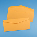 JAM Paper #10 Kraft Business Envelope, 4 1/8" x 9 1/2", Brown Kraft, 1000/Carton (3984B)
