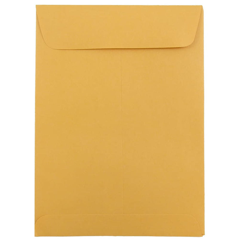 JAM Paper Open End Kraft Catalog Envelope, 5 1/2" x 7 1/2", Brown, 1000/Carton (4101B)