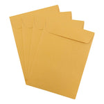 JAM Paper Open End Kraft Catalog Envelope, 5 1/2" x 7 1/2", Brown, 25/Pack (4101)