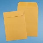 JAM Paper Open End Kraft Catalog Envelope, 5 1/2" x 7 1/2", Brown, 1000/Carton (4101B)