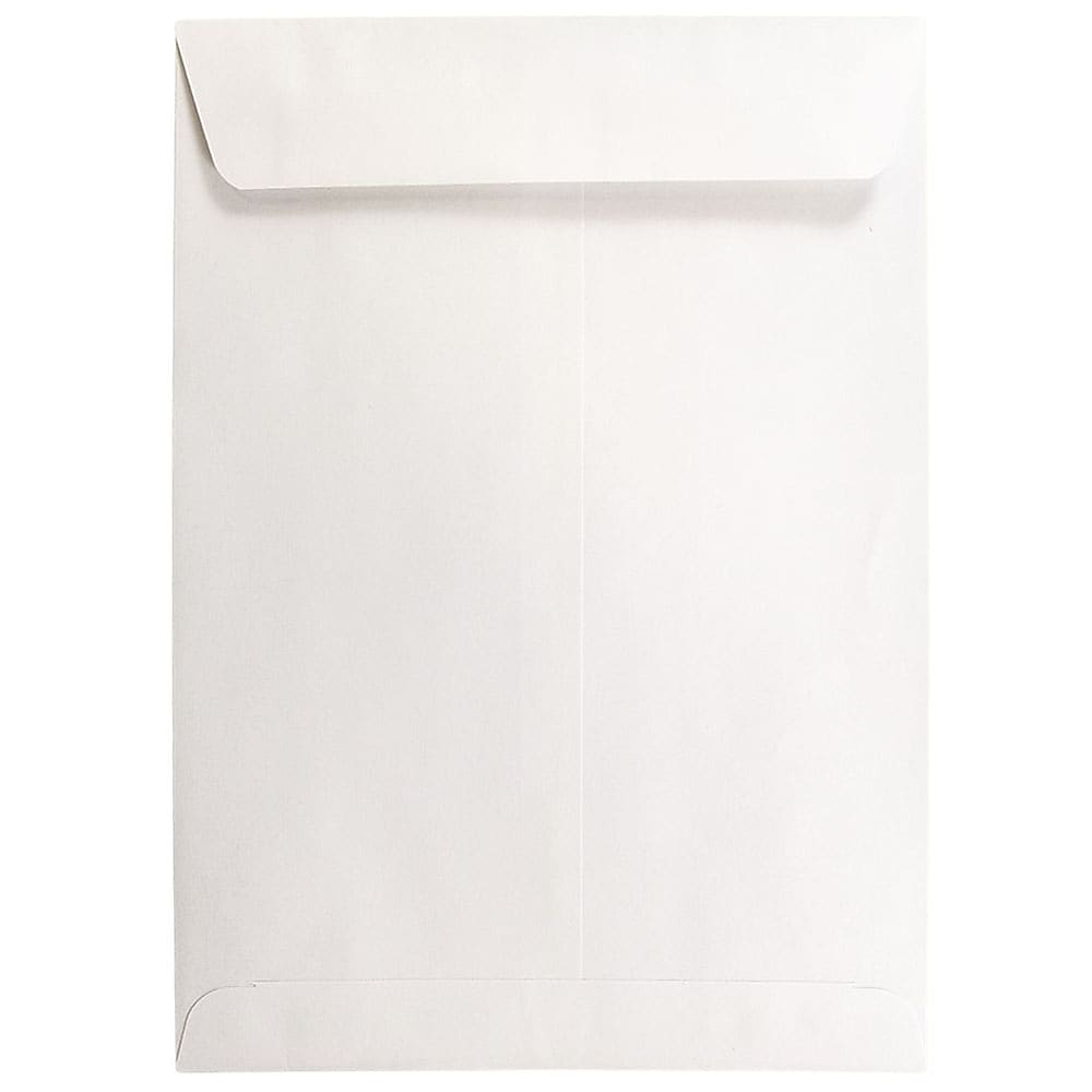JAM Paper 7.5 x 10.5 Open End Catalog Envelopes, White, 25/Pack (4120)