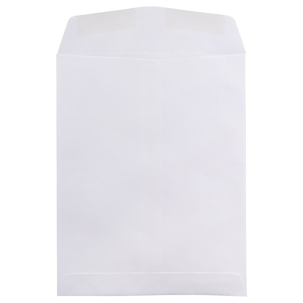 JAM PAPER Commercial Open End Catalog Envelopes, 8 3/4" x 11 1/4", White, 25/Pack (4126)