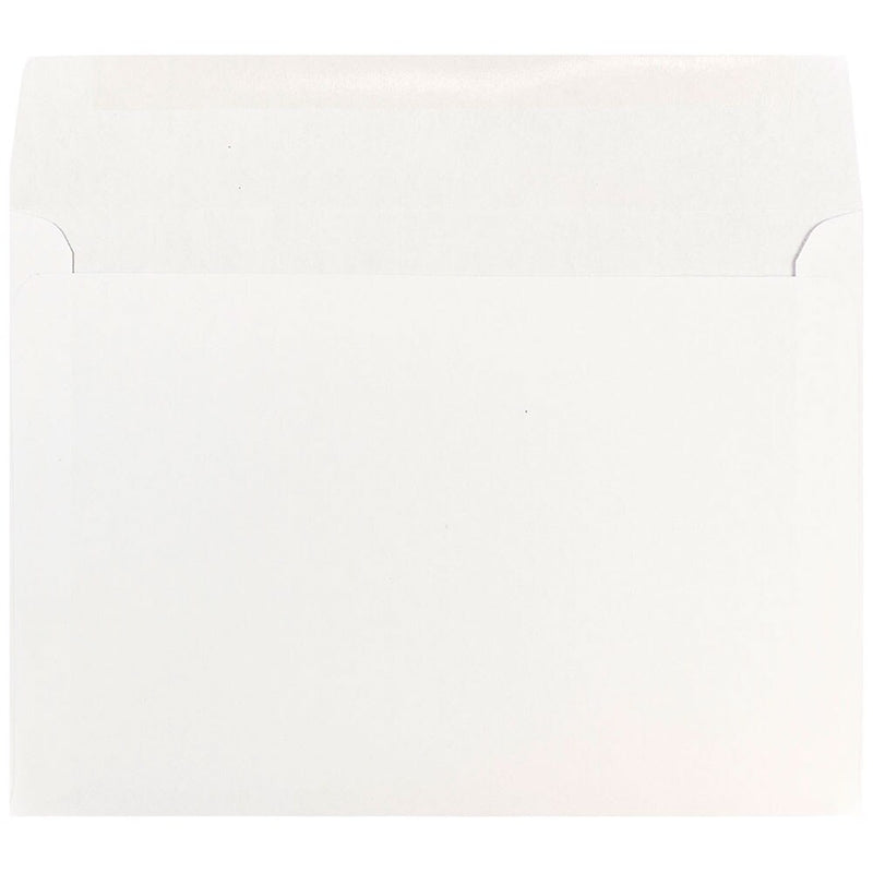 JAM Paper 7 x 10 Booklet Commercial Envelopes, White, 25/Pack (5528)