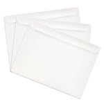 JAM Paper Booklet Envelope, 9" x 12", White, 1000/Carton (13751B)