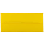 JAM Paper #10 Business Envelope, 4 1/8" x 9 1/2", Yellow, 25/Pack (15859)