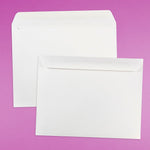 JAM Paper Booklet Envelopes, 10" x 13", White, 25/Pack (4023222)