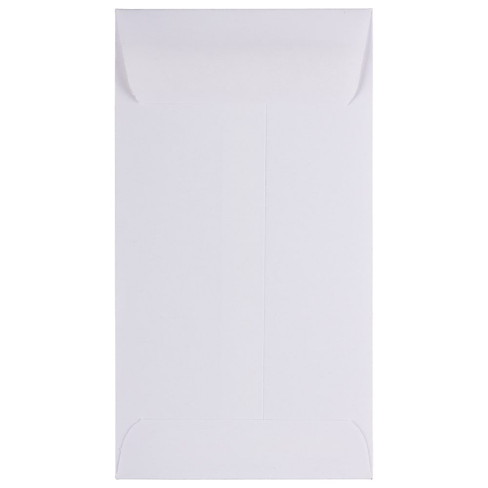 JAM Paper #5 Coin Business Envelopes, 2.875 x 5.25, White, 25/Pack (16211217)