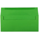 JAM Paper #10 Business Envelope, 4 1/8" x 9 1/2", Green, 1000/Carton (15862B)
