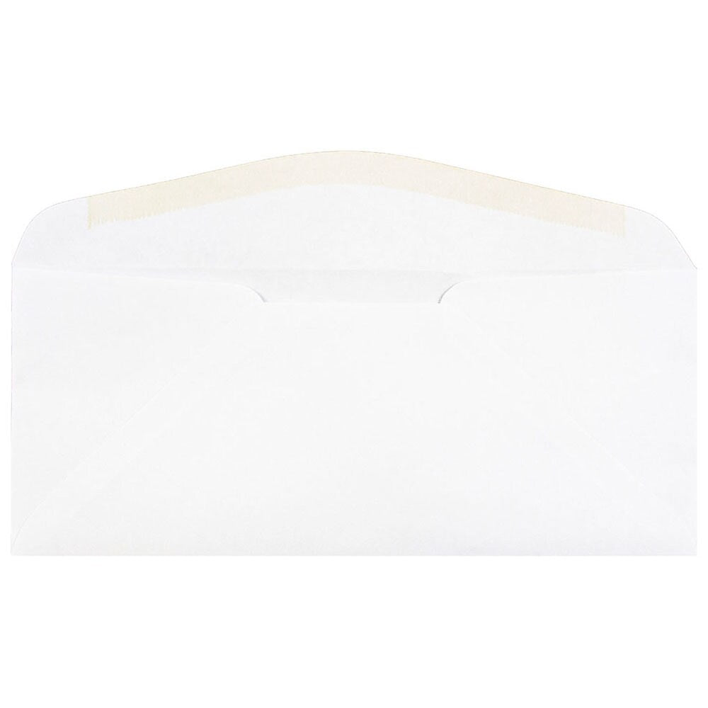 JAM Paper #12 Business Commercial Envelope, 4 3/4" x 11", White, 1000/Carton (45195B)