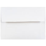 JAM Paper 4Bar A1 Invitation Envelopes, 3.625 x 5.125, White, Bulk 500/Box (47385c)