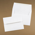 JAM Paper 4Bar A1 Invitation Envelopes, 3.625 x 5.125, White, 25/Pack (47385)
