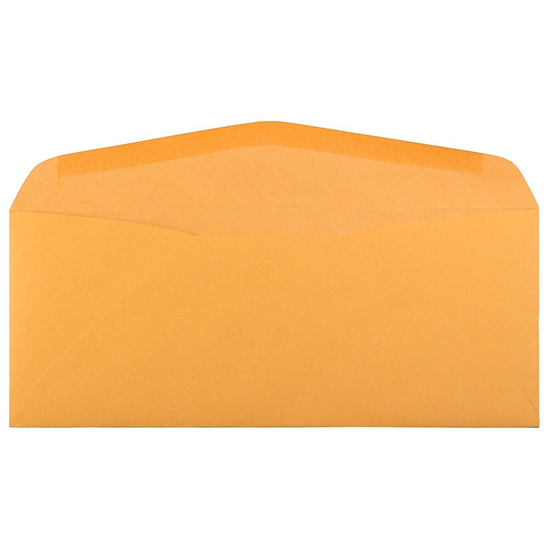 JAM Paper #12 Kraft Business Commercial Envelope, 4 3/4" x 11", Brown Kraft, 1000/Carton (80762B)