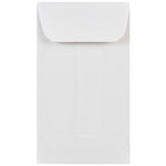 JAM Paper #3 Coin Business Envelopes, 2.5 x 4.25, White, 25/Pack (1623183)