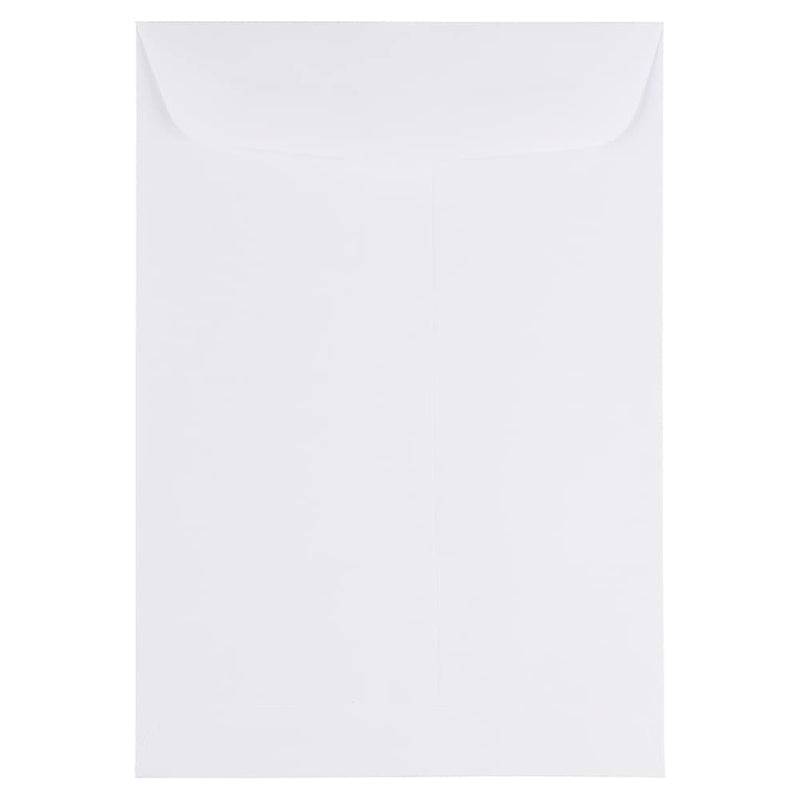 JAM Paper 7 x 10 Open End Catalog Envelopes, White, 25/Pack (1623194)