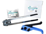 1/2" x 0.028" x 200' Polyester Strapping Kit, Hand Grade (BM.PSK.12.200)
