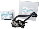 1/2" x 0.028" x 200' Polyester Strapping Kit, Hand Grade (CM.PSK.12.200)