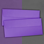 JAM Paper #10 Business Envelope, 4 1/8" x 9 1/2", Violet Purple, 25/Pack (15864)