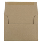 JAM Paper Kraft A2 Invitation Envelopes, 4.375 x 5.75, Brown Kraft Paper Bag, 25/Pack (LEKR600)